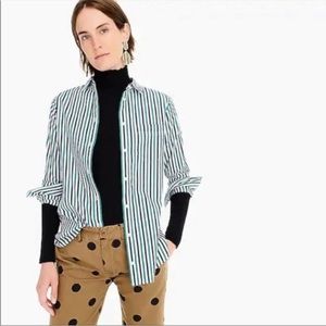 J. Crew Trifecta Stripe Shirt NWT